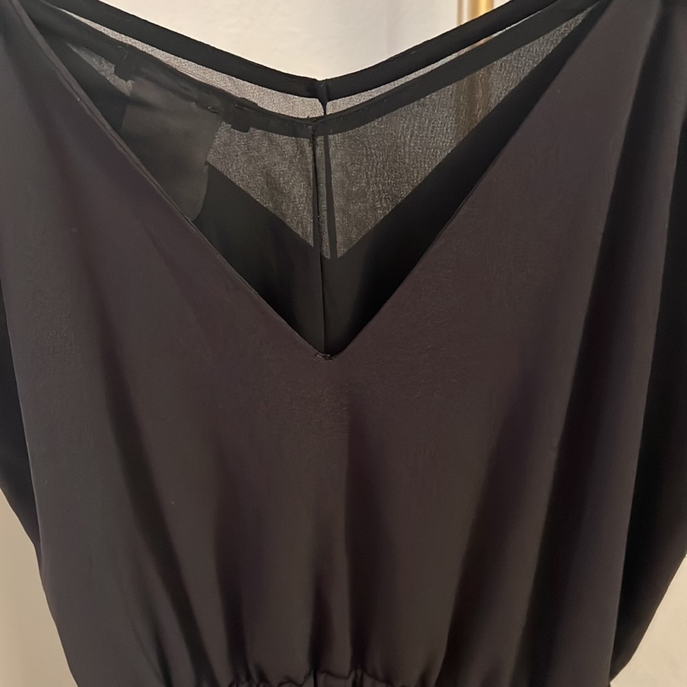 Black jumpsuit with pockets - Picture 3 of 3